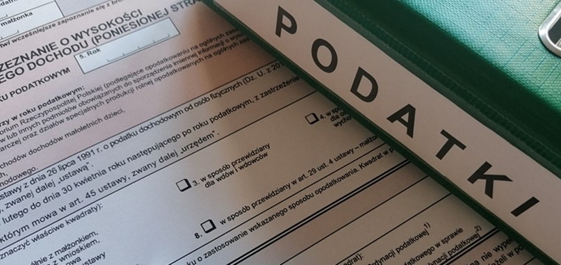 zdjęcie deklaracji podatkowych